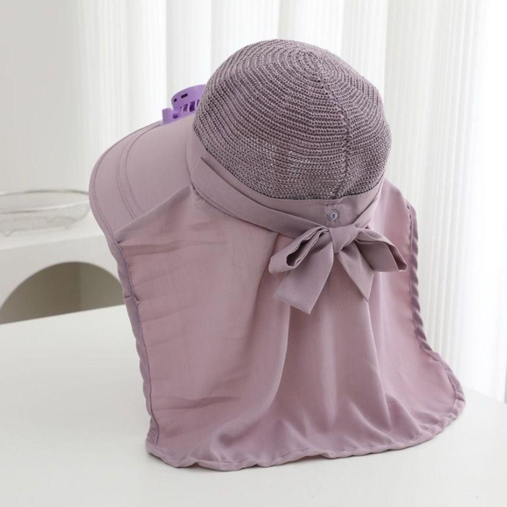Breathable Solar Fan Cap USB Charging Fisherman Hat Door Fan Cooling Fan Hat  Outdoor Activities