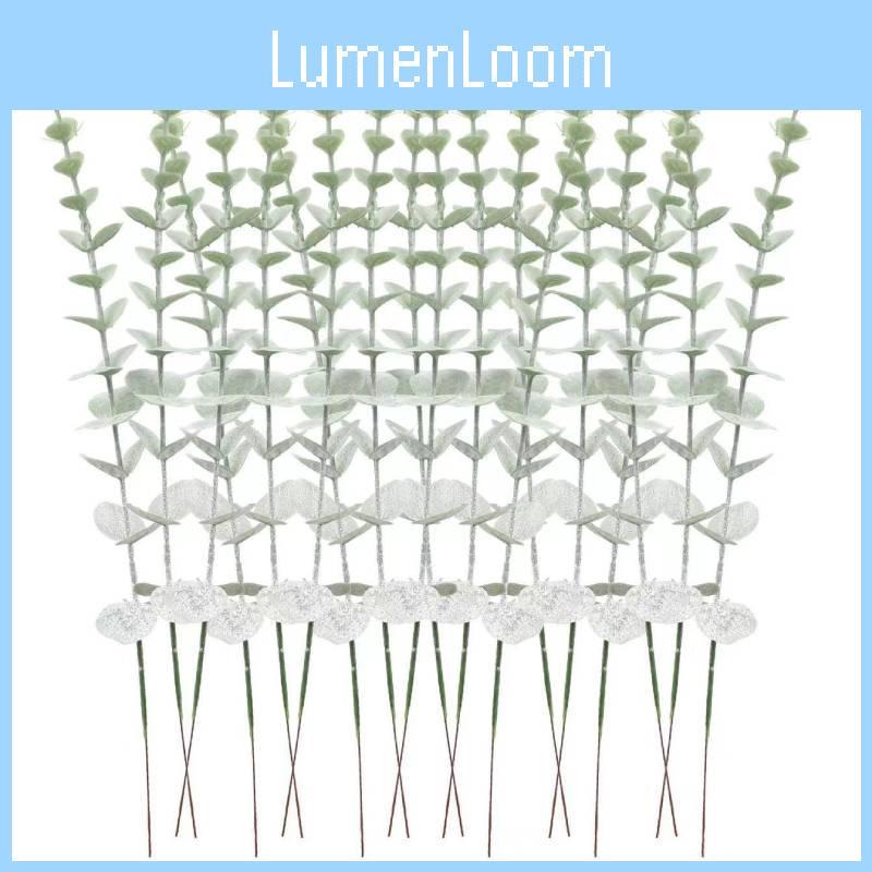 Artificial Eucalyptus Spp Leaves With Plastic Material For Event Decor And Holiday Arrangements