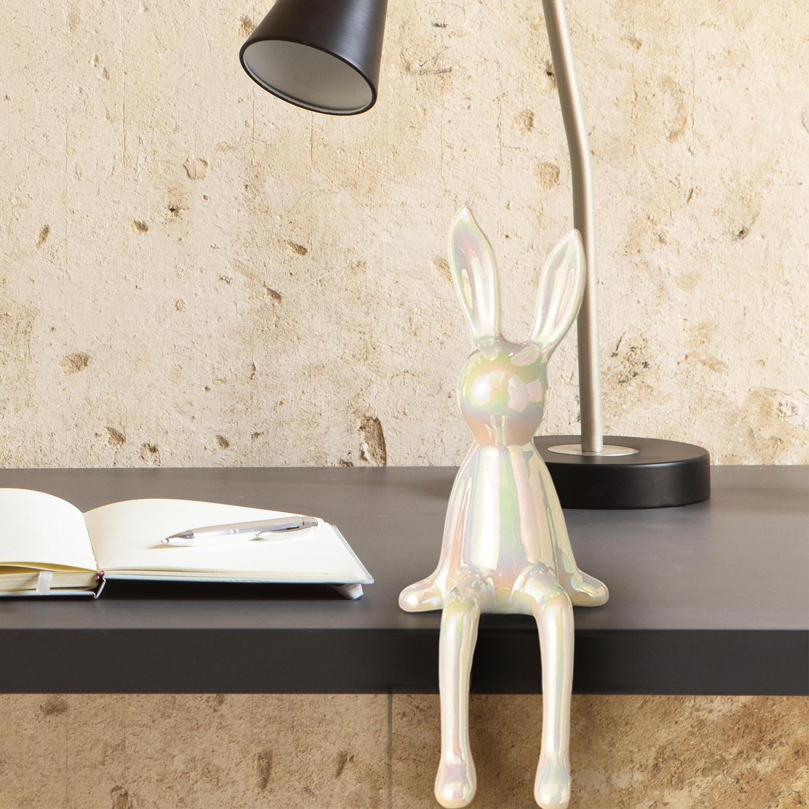 

Керамические фигурки кроликов для домашнего декора - Скульптуры кроликов в скандинавском стиле белый