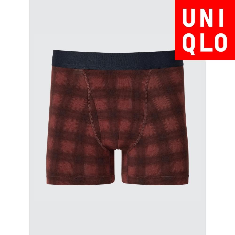 

Uniqlo Япония Хлопковые трусы-боксеры с вырезом спереди 17 RED/S