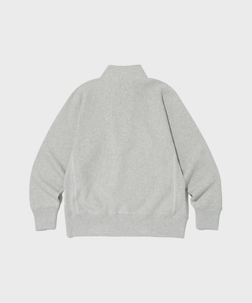 Champion Reverse Weave Blu-Tack Loose Fit Half Zip Sweatshirt Normal Grey