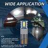 2/4pcs T10 W5W 24V Canbus Super Bright 1860SMD for Truck Motorcycle Scooter Clearance License Plate Lamp Door Lamp 6000K White