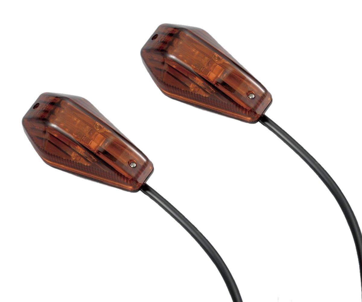 

POSH 090021 Motorcycle Supplies Aerodream Turn Signals 12 V 15 W Amber Lens помаранчевий