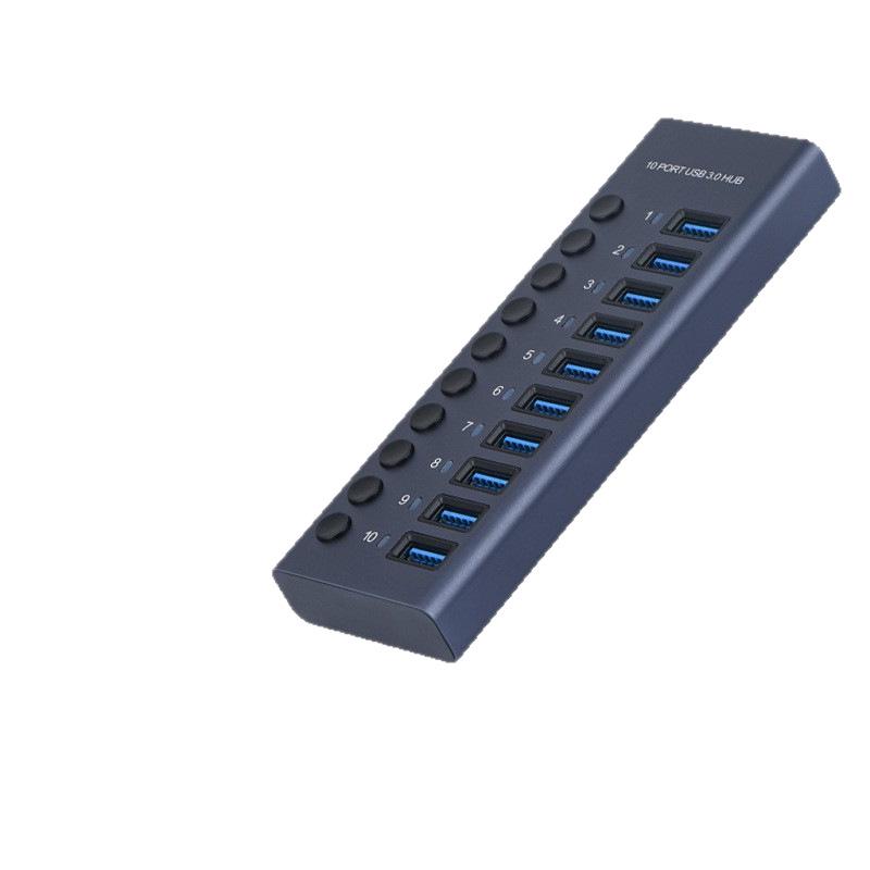 USB 3.0 Hub with Switch PD, Fast Charging Docking Station for Apple, iPhone 7, Xiaomi, Huawei.