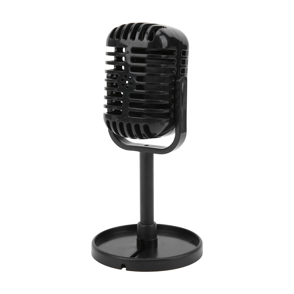 Classic Prop Microphone for Filming Dance Shows Practice Using Microphone Props Film