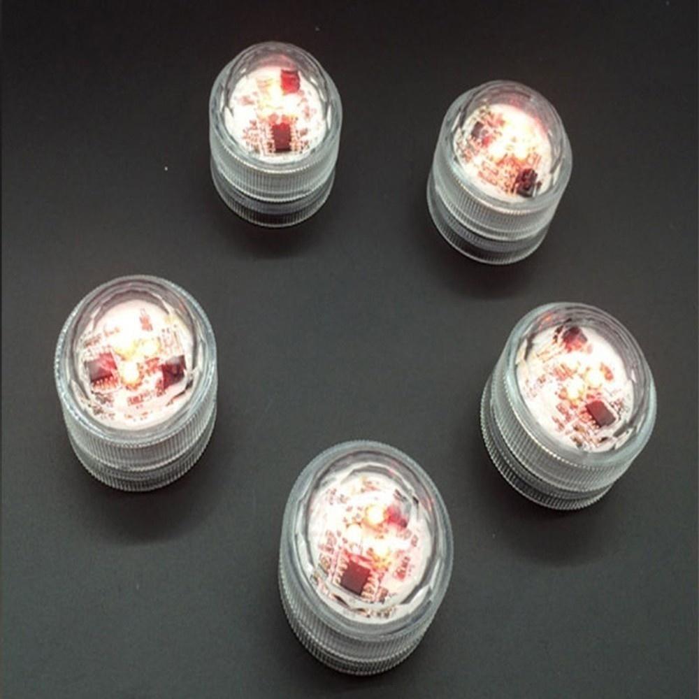 Multi-color Charm Change Color Aquarium Party Decor High Quality For Wedding Diving Round Waterproof LED Candle Light Lamp