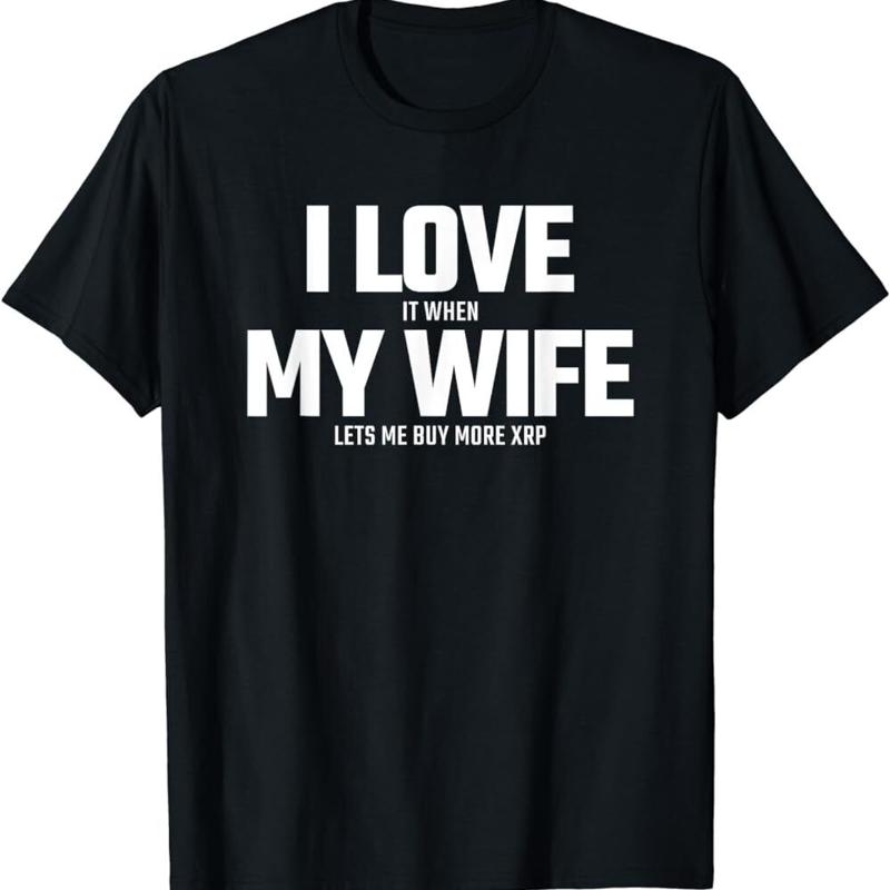 

Buying XRP Crypto Wife Lets Me Buy More T Shirt Coin Investor 5XL різнокольоровий