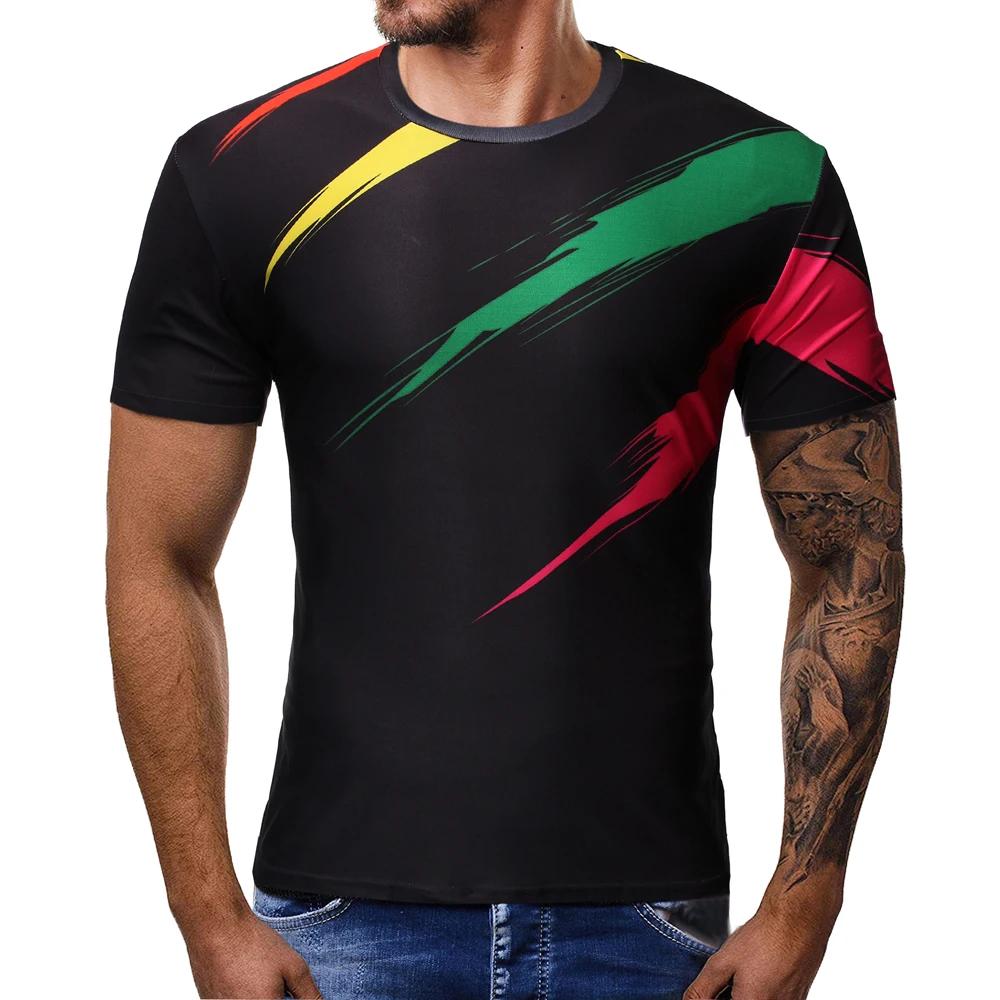 2026 new printed T-shirt 3D T-shirt summer fashion short-sleeved T-shirt top men/women short-sleeved casual top S