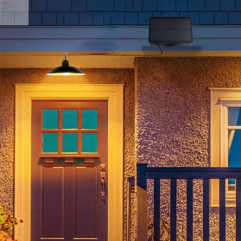 Solar Outdoor Retro Courtyard Chandelier