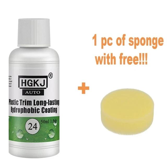 

Auto Body Trim Restorer And Cleaner - Hydrophobic Long-Lasting Plastic Repair Polish for Car Bumpers Accessories Exterior Care