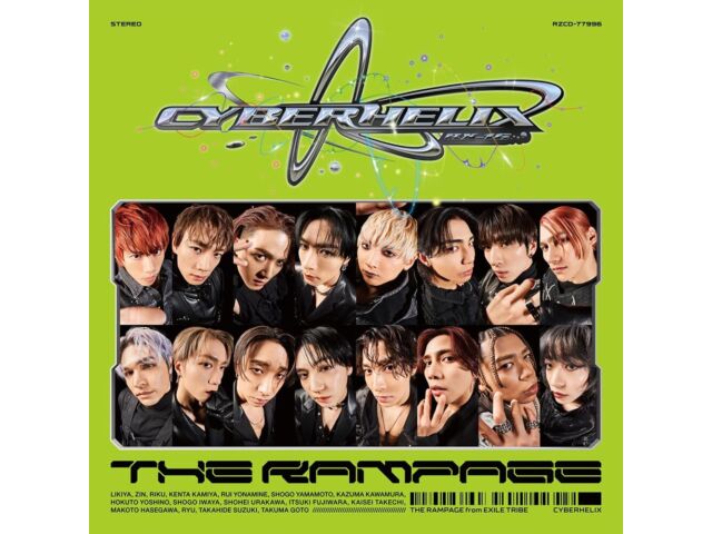 

[CD] CyberHelix Nomal Edition THE RAMPAGE from EXILE TRIBE RZCD-77996 J-Pop НОВИНКА