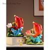 1 STÜCK Handgefertigtes chinesisches Koi Feng Shui Ornament High-End Büro Zuhause Wohnzimmer Eingang Weinschrank Dekoration