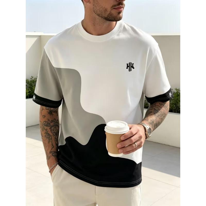 Men's Casual Sports 3D Printed T-shirt