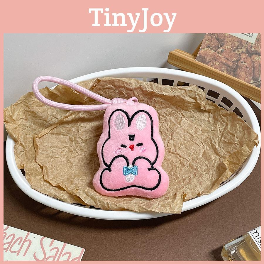 Plush Dog Pig And Rabbit Keychain With Pp Cotton Filling For Gift And Collection