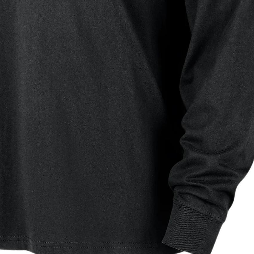 Nike X NBA Courtside Los Angeles Lakers Pullover Løstsittende Casual Langermet T-skjorte Herre T-skjorte Svart HQ0674-010