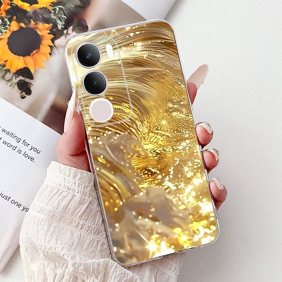 Silicone Case For Vivo Y19s V2419 Cover Lovely Cat Butterfly Cartoon Soft Back Protective Shell For Vivo Y19s 4G Y 19s TPU Coque