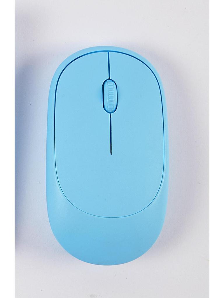 2.4G Wireless Mini Chocolate Keyboard & Mouse Set - 78 Silent Keys for Desktop & Notebook