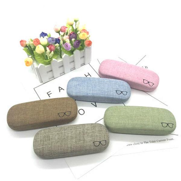 Uus Mood Meeste Naiste Laste Nahast Prillid Kõva Kestaga Kaitsja Lugemisprillide Karbid Kaasaskantav Päikeseprillide Karbid