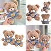 Adorable Brave Bear Plush Toy Featuring Cute Cartoon Design Soft And Cuddly Gift Idea