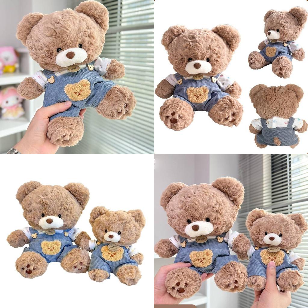 Adorable Brave Bear Plush Toy Featuring Cute Cartoon Design Soft And Cuddly Gift Idea
