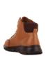 Men's Fashion Genuine Leather Flat Heeled Booties Bootie Tan Leather Lace Up Boots Shoes