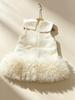 2026 Spring/Autumn Coco Style Girls' Puffy Skirt Princess Dress: Elegant Baby Banquet Attire