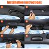 Sunglasses Holders Compatible with Toyota Land Cruiser Prado 250 J250 LC250 2024 2025, ABS Glasses Holder Sunglasses Case Storage Box Replace for