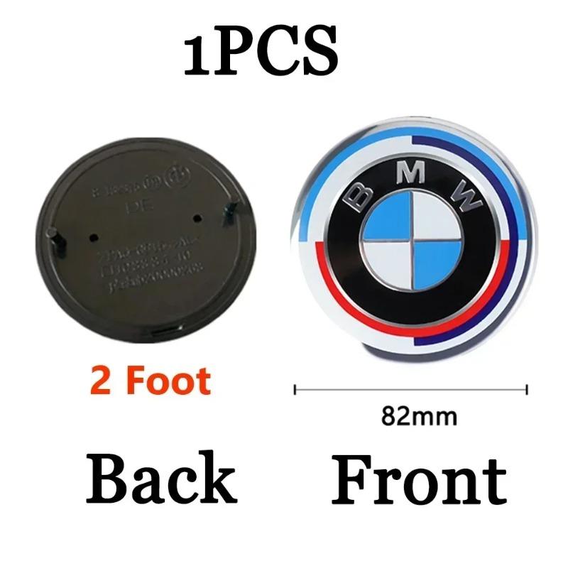 

74/82mm Car Hood Front Rear Trunk Emblem Badge Replacement For BMW E36 E46 E53 E90 E60 E61 E93 E87 X1 X3 X5 X7 F30 F20 M F10 E28