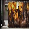 Star-Lord Guardians Of The Galaxy Space Battle Waterproof Shower Curtain For Bathroom Decor