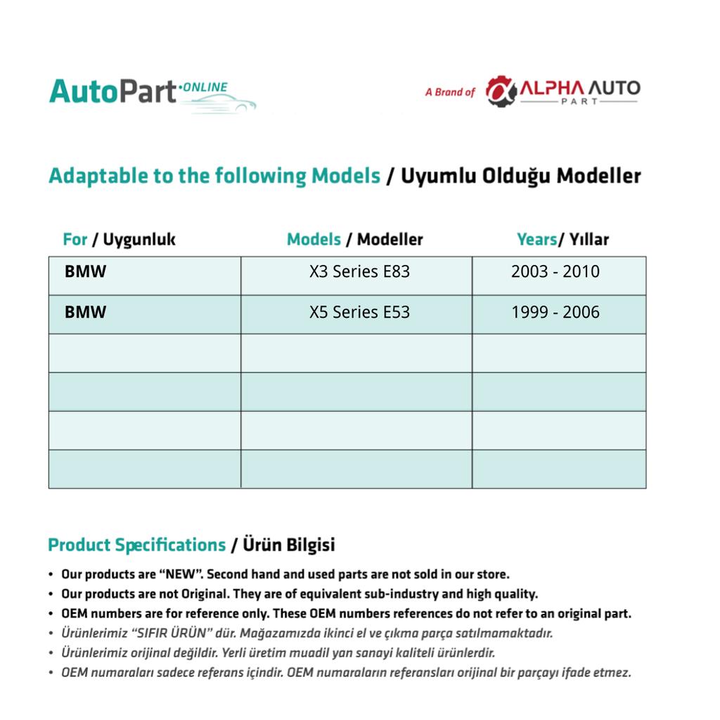 Front Door Lock Repair Kit For BMW X3,X5