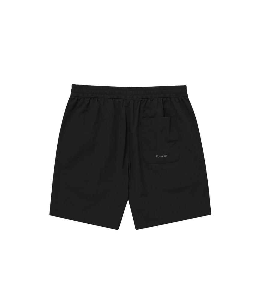 COVERNAT Utility Nylon Shorts Black