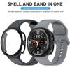 Silicone Strap for Samsung Galaxy Watch 8 40 44mm Band with Case Screen Protector Bumper Cover