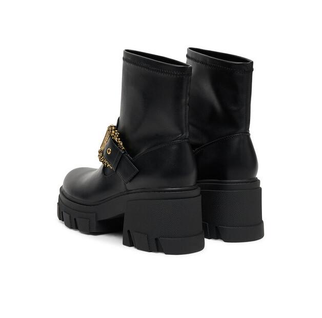 Versace Jeans Couture 79VA3S80 Ankle Boots, Black