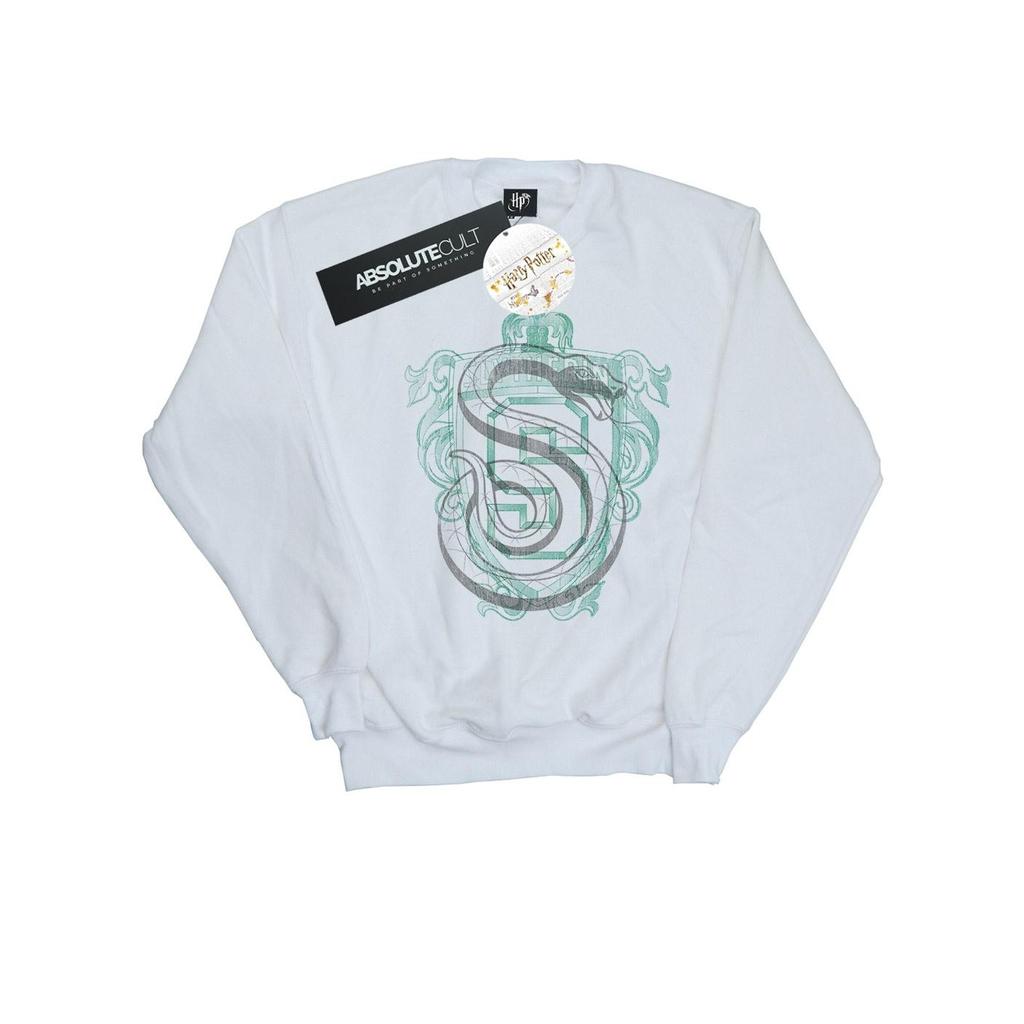 Harry Potter Womens/Ladies Slytherin Serpent Crest Sweatshirt