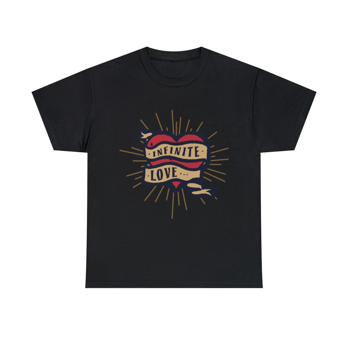 Infinite Love Graphic Tee Shirt, S-5XL XL