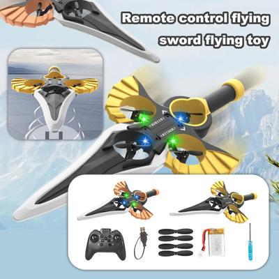 Stunt Remote Control Flying Sword Flying Toy Fighter  Flying Sword Surround Shatterproof Boy Gift