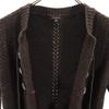 TOCCA 100% wool Long sleeve knit cardigan M Brown Women Used