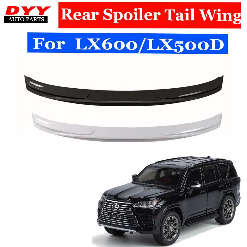 LX600 Sport Rear Spoiler & Tailgate Trim Strip for 23-25 Models, LX500D Middle Wing Deflector