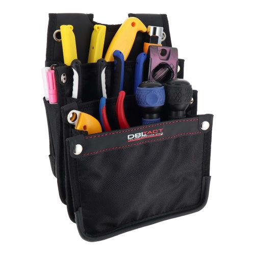 Sankyo Corporation DBLTACT Dura Soft Case, 3-Tier, for Electricians, DTS-03-BK