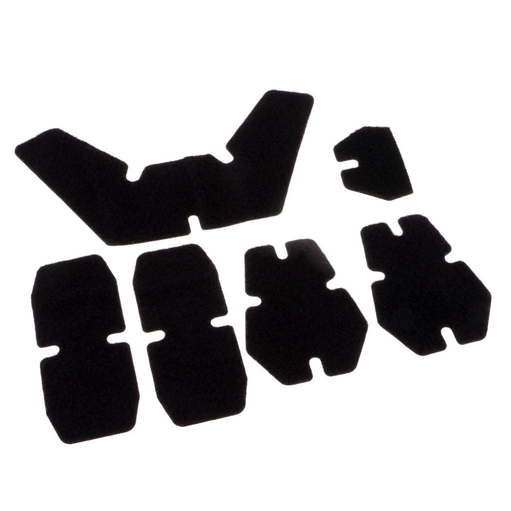 Velcro Helmet Sticker Patch Hook Loop Fastener Pad Set for Helmet Case and Hat Protection