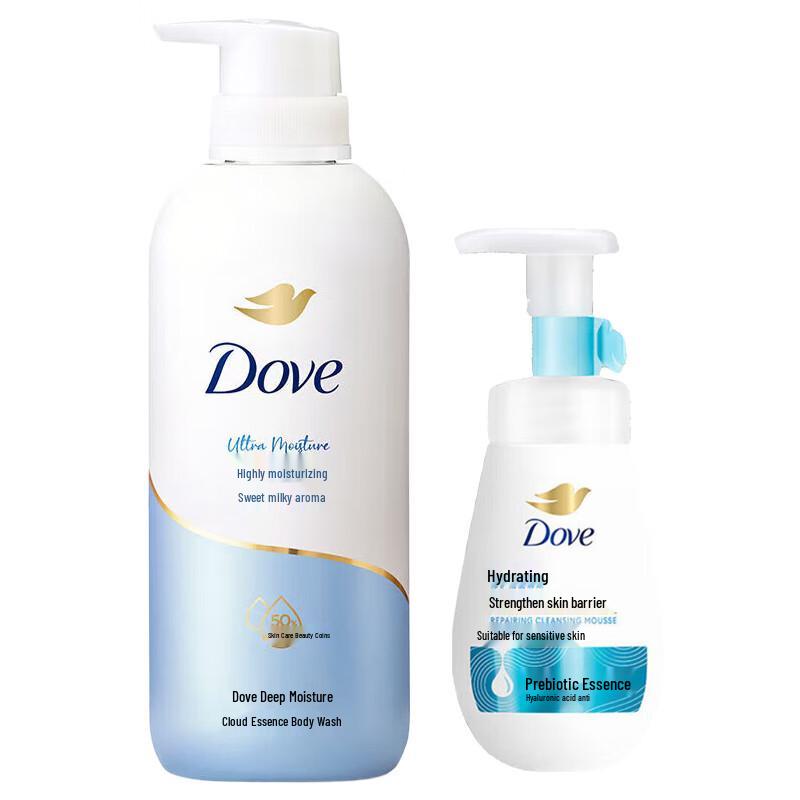 Dove Sweet Milk Scent Shower Milk  Cleansing Foam Set