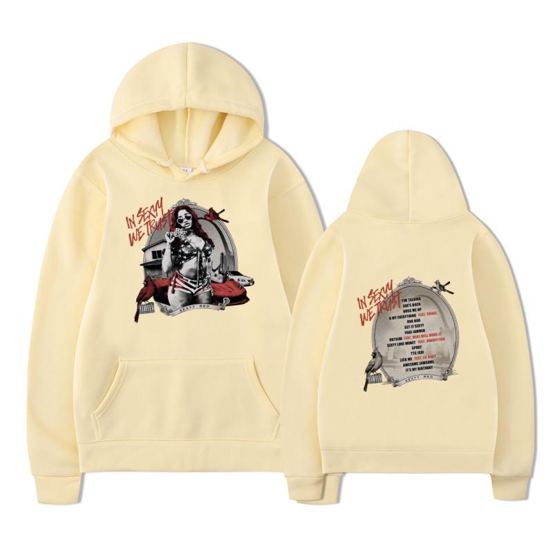 IN SEXYY WE TRUST Fashion New Printed Pattern Men's Hoodie Casual Hoodie Long Sleeve Men's Sports Hoodie