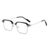 Unisex Classic Retro Semi-Rimless Blue Light Filtering Glasses