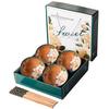 Japanese Style Camellia Ceramic Bowl and Chopstick Gift Set