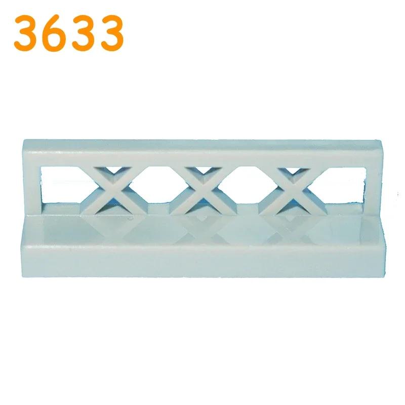 Building Block City Accessories MOC Part Fence Railing Stair Barrier Ladder Guard Bar Castle Garden Farm Military Assemble Brick