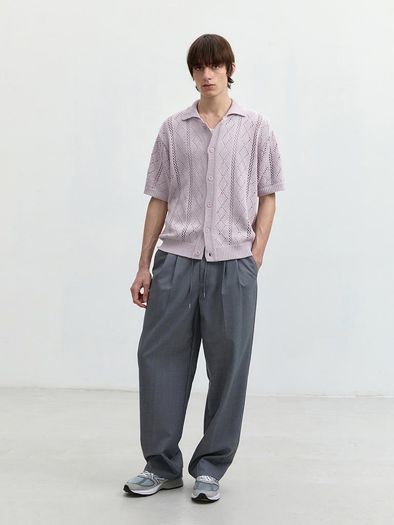Deonseuteupomaen Lounge Wool Slacks Melange Grey_M_Udpa4B326G2