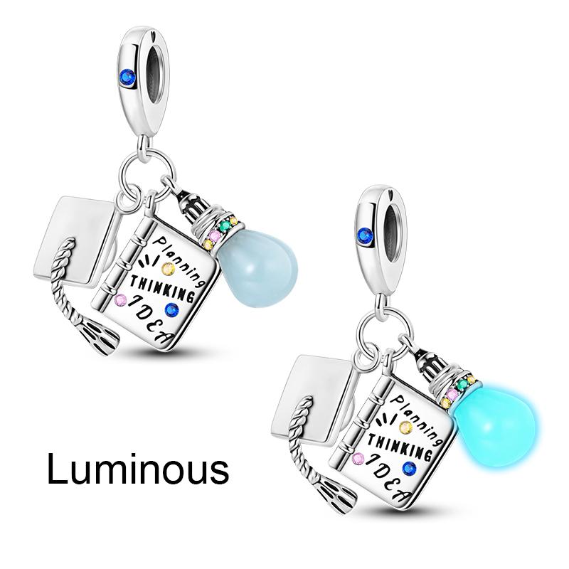 Přívěsky do letadla Fit Módní originální náramky 925 Stříbro Letadla Cestovní Korálky Kamera Zavazadla Pas DIY Přívěsek Šperky Dárek