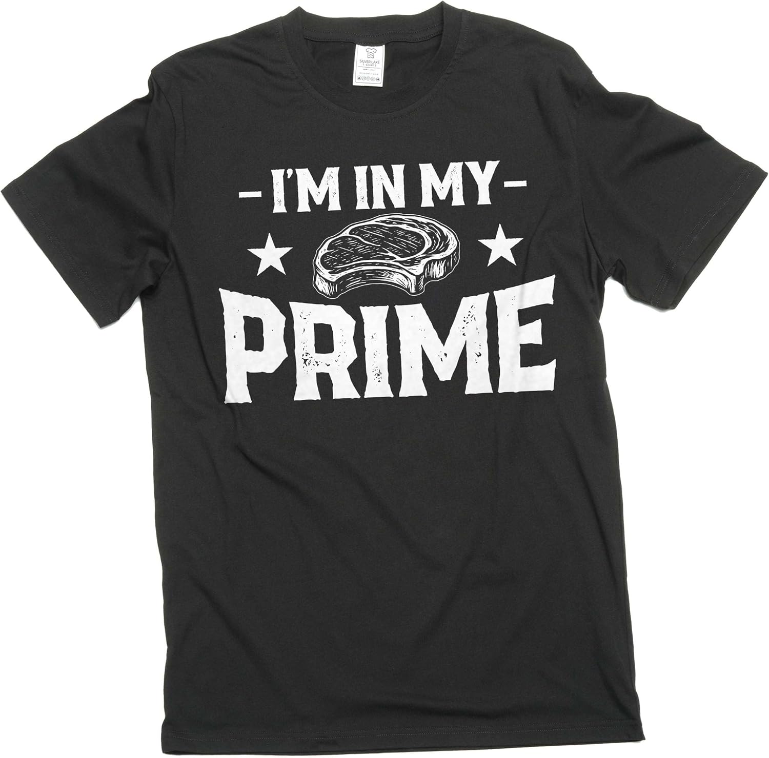 

Men s I am in My Prime T-Shirt Father s Day Humorous tee Birthday Tee S разноцветный