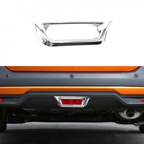 Chrome Rear Bumper Light Tail Brake Lamp Cover Trim For Nissan Kicks 2017-2022