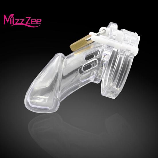 Lock männliche Penis Keuschheit Keuschheitsgürtel Käfig Flirten Paar teilen Sexspielzeug